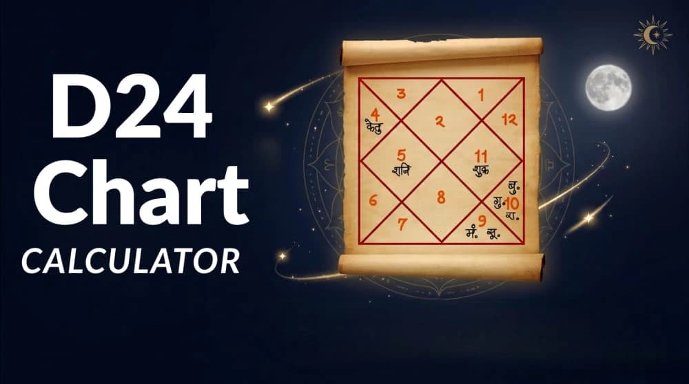 D24 Chaturvimsamsa chart education and learning