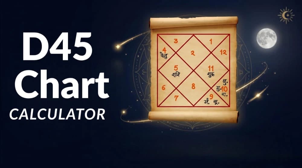 D45 Akshavedamsa chart paternal legacy