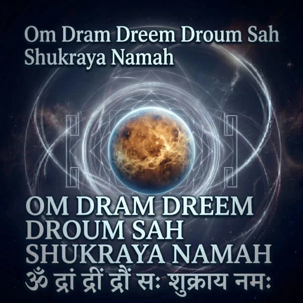 Om Dram Dreem Droum Sah Shukraya Namah Mantra
