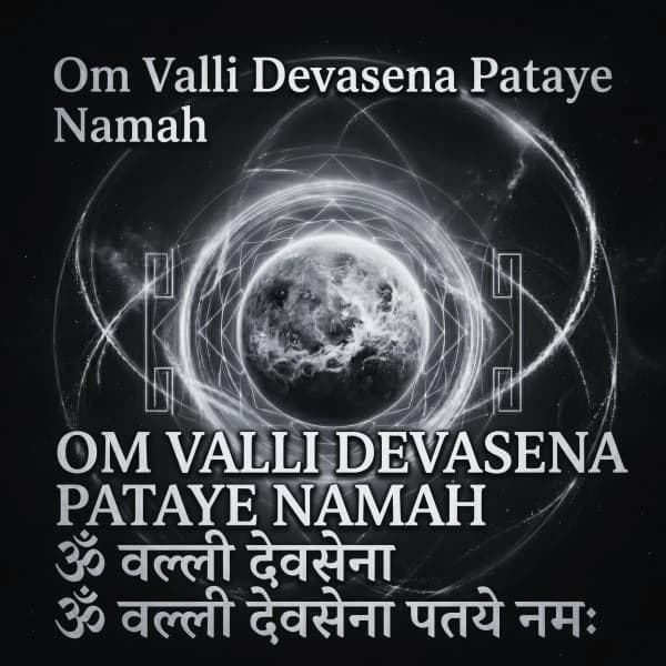 Om Valli Devasena Pataye Namah Mantra
