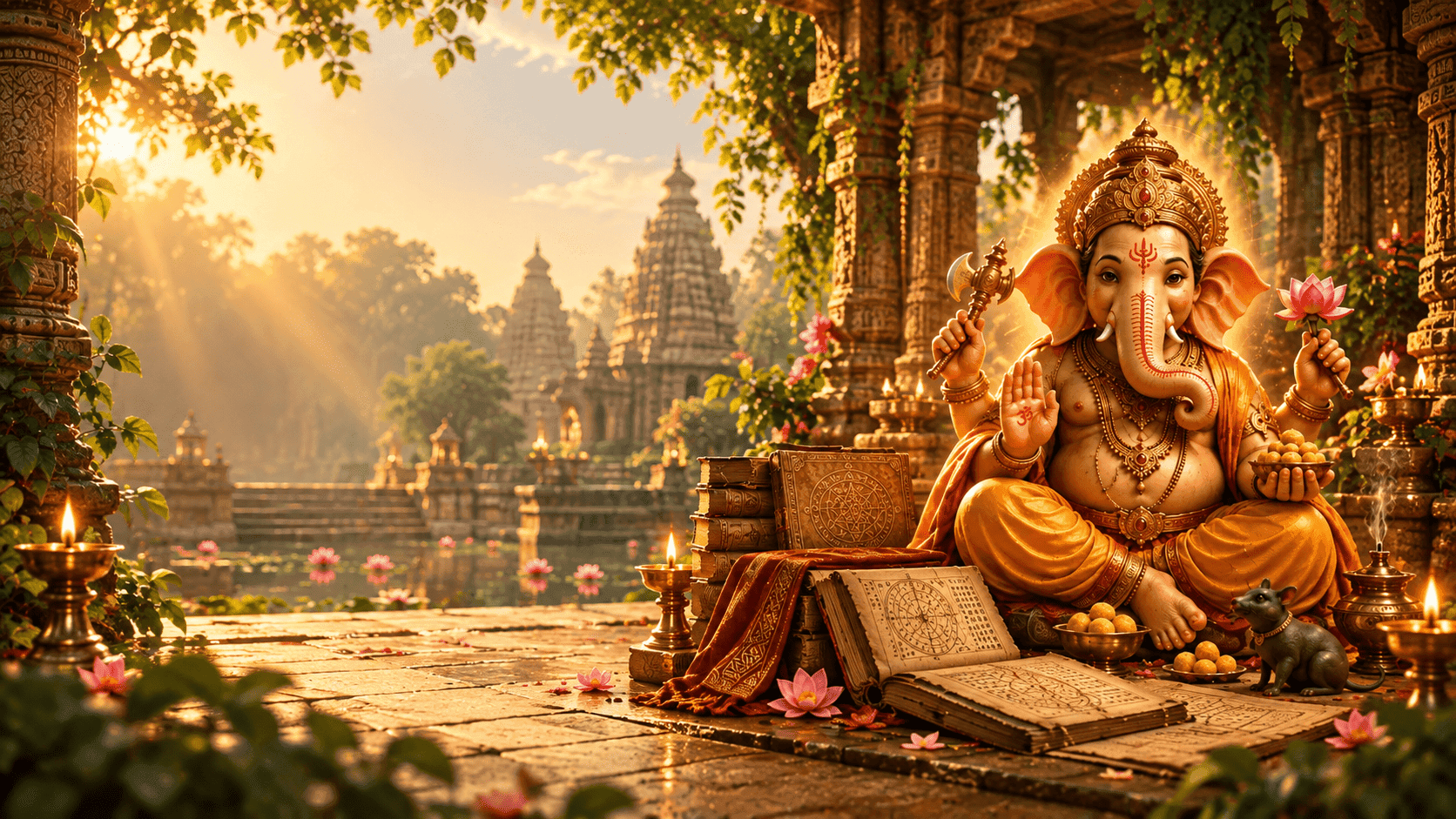Guided by Ancient Wisdom — inspired by the wisdom of Lord Ganesha