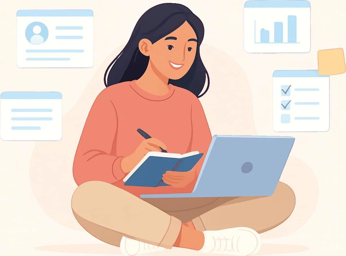 What's inside report illustration